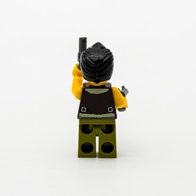 Monster Fighters Frank Rock Minifig + Gray Pistols x Brown Top 2 LEGO mof015