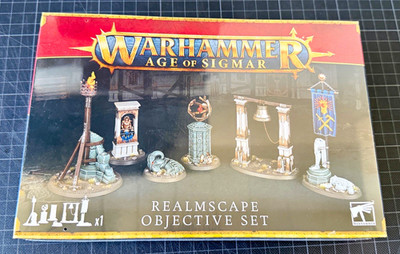 Warhammer Age of Sigmar / AoS - Ordnung - Realmscape Objective Set *NEU & OVP!*