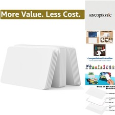 30pcs NTAG215 NFC Cards - Rewritable Business Cards, 504 Byte Memory, Compati...