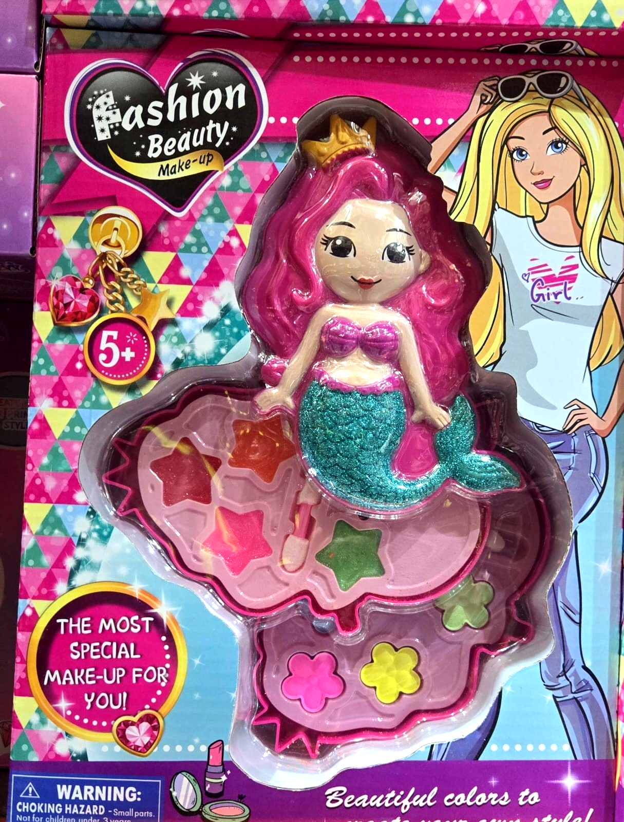 Girls Princess Pretend Makeup Set Butterfly Make Up Kid Children Toy Kit Gift UK