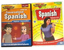 Rock N Learn Conversational Spanish DVD Vol 1...