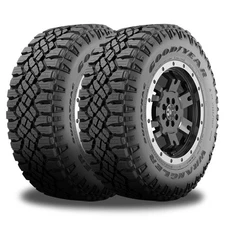 2 Goodyear Wrangler DuraTrac LT 235/75R15 104Q OWL Truck All Terrain 3PMSF Tires