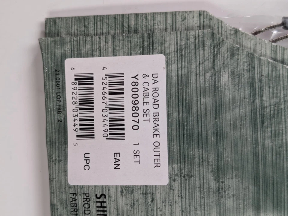 VINTAGE SHIMANO DURA-ACE  Road Brake CABLE SET - Imagen 3 de 4