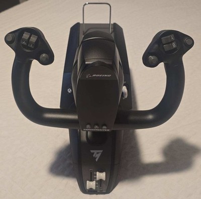 Thrustmaster TCA Yoke Pack Boeing Edition Flight Stick & Quadrant Bundle, NO BOX