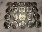 20 Kennedy 1967 Half Dollars 40% Silver Very Good Condition # 23