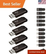 32GB Attaché 4 USB 2.0 Flash Drive 5-Pack: Lightweight & Durable Data Solution