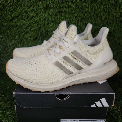 Adidas UltraBoost 1.0 Womens Warm Vanilla Off White Gym Running Shoes JS1265
