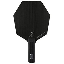 STIGA Cyber Shape Carbon Hexagonal Shakehand Table Tennis Racket Straight