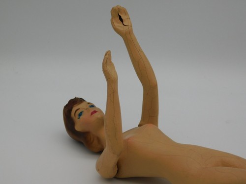 Vintage 1940's Simplicity Sewing Model Fashion Doll Mannequin NO BASE AS-IS - Picture 15 of 21