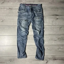 883 Police denim cargo jeans Japanese biker size 32