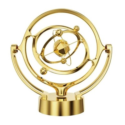 Unique Rotating Magnetic Wobbler Earth Perpetual Motion Desktop Model Celestial