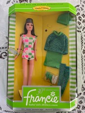 Mattel 1996 Limited Edition Francie 30th Anniversary Barbie #14608 NRFB/NIB