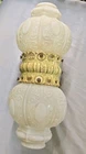 Vtg Ornate Hollywood Regency Double Light Fixtures Over The Sink Lights  13"