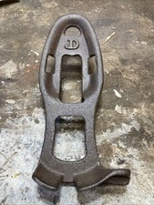 Vintage Cast iron John Deere Foot Pedal 9 1/2” Long