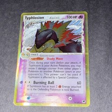 Pokémon Typhlosion Dragon Frontier  12/101 Holo Card English Nintendo 2006