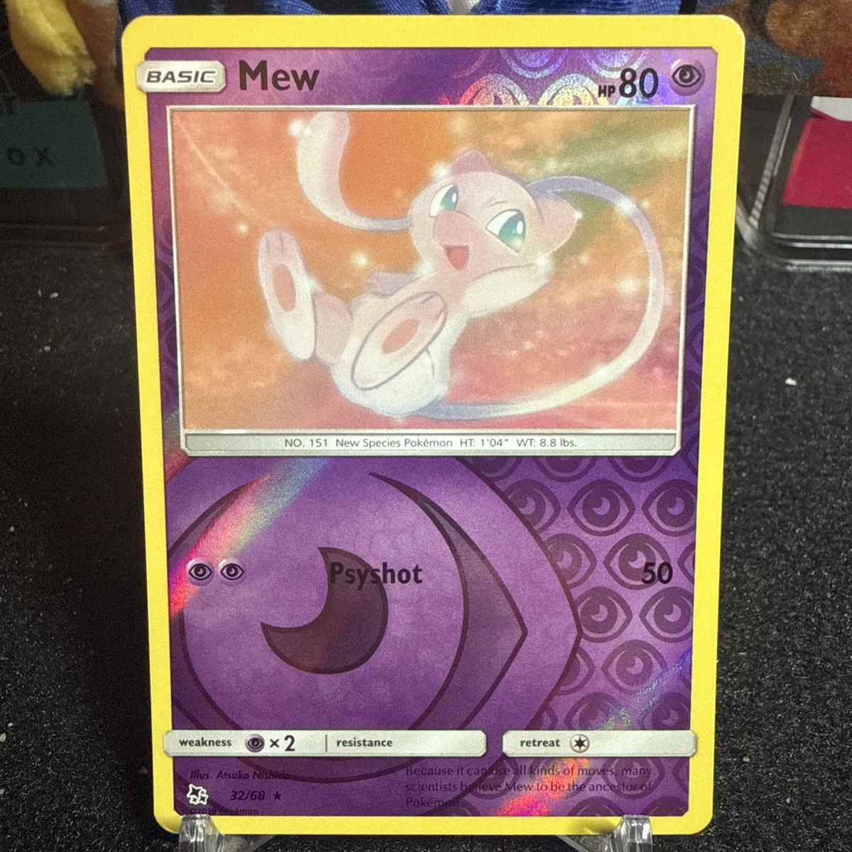 Pokémon Mew Pokémon TCG Sun & Moon Individual Collectible Card