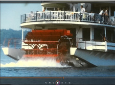 LAKE GEORGE NEW YORK Boat Minne-Ha-Ha, Futuro House S8 HOME Movie Film Reel C795