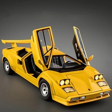 1:24 Lamborghini Countach LP500S Diecast Model Car w/Sound Light Toy Gift