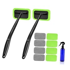 Xindell Windshield Cleaner Tool – Inside Car Window Cleaning Kit with 22“ 