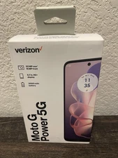 NEW SEALED Verizon Motorola Moto G Power 5G 128GB Prepaid Phone Midnight Blue