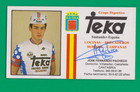 CYCLING cycling card JOSE FERNANDO PACHECO team TEKA 1985 Signed