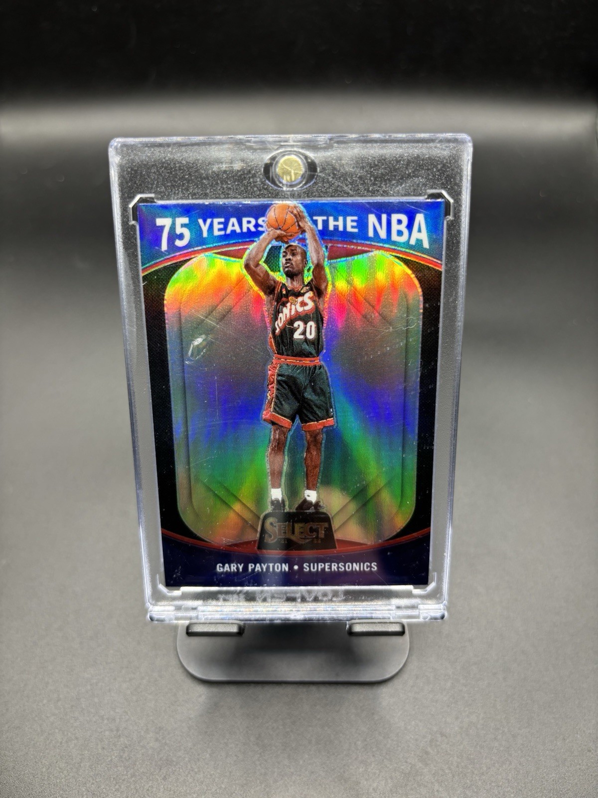 2021-22 Panini Select - 75 Years of the Nba Gary Payton #63