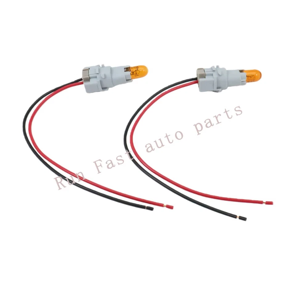 2 PIEZAS Luz Trasera Lámpara de Estacionamiento Bombilla Soporte Enchufe + Bombilla + Conector para 04-14 Acura Foto 2 de 4