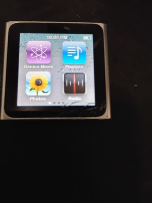Apple iPod Nano 6th Generation 8GB A1366 Silver Tested Working | eBay