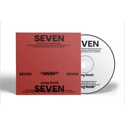 Jungkook Seven US CD Single BTS Jung Kook
