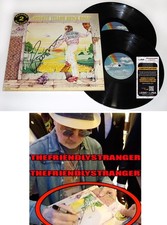 Bernie Taupin signed ELTON JOHN "GOODBYE YELLOW BRICK ROAD" Vinyl Album JSA COA