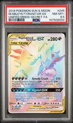 Mega Sableye & Tyranitar GX 245/236 Unified Minds Secret Rare