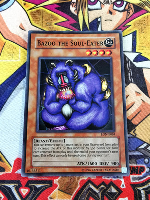 Bazoo der Seelenfresser lon-e064 Unltd Ed (LP/MP) Super Rare Yu-Gi-Oh!