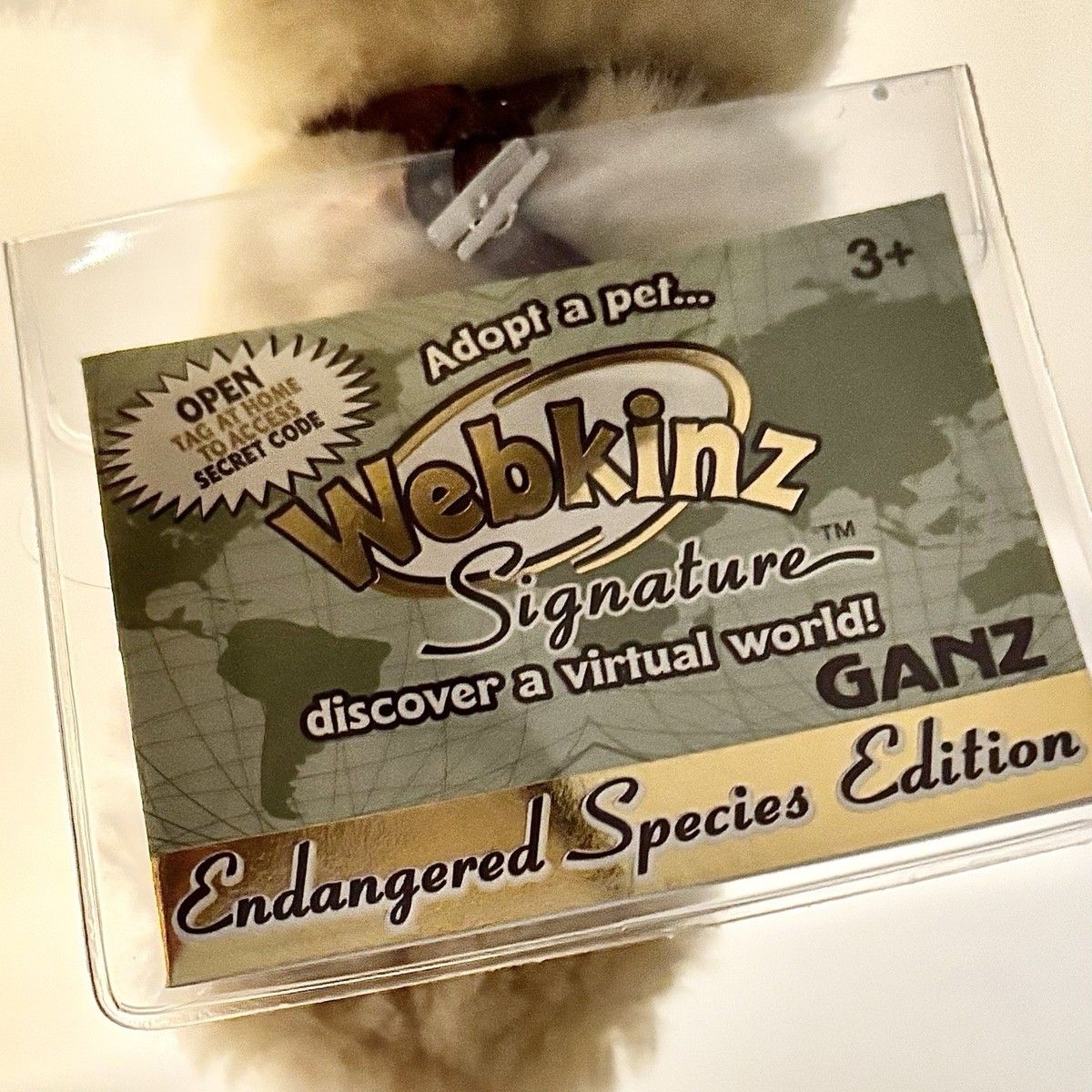 Webkinz Signature Endangered Clouded Leopard NWT Sealed Unused