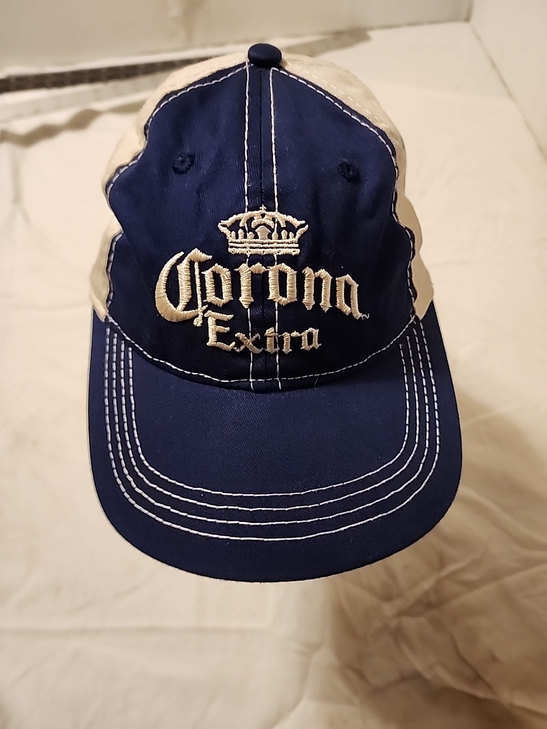 Adjustable Corona Baseball Cap Blue - image 1