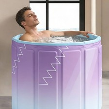 Portable Collapsible SPA Soaking Bath Tub, Hot & Ice Bath Tub -Indoor Outdoor