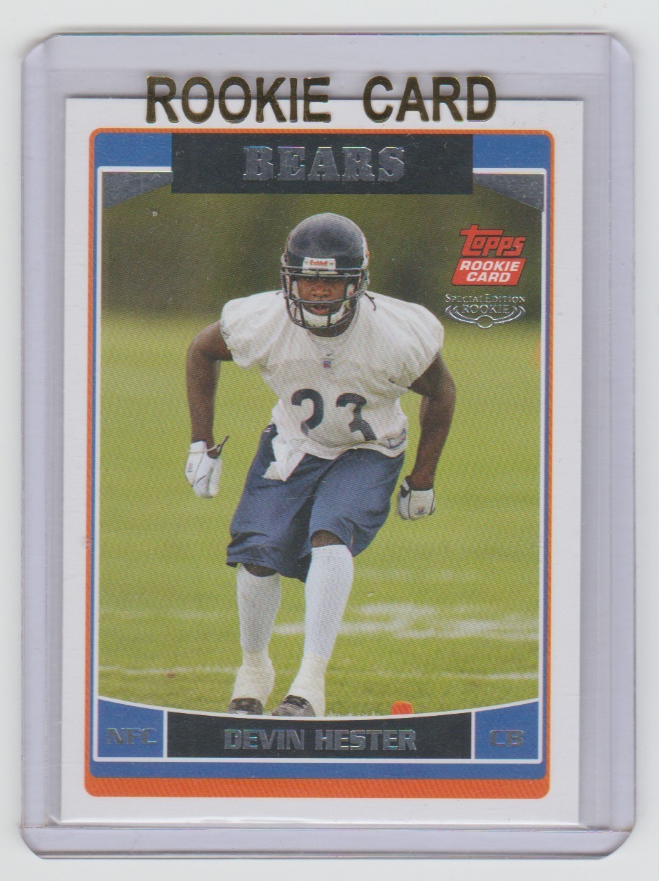 DEVIN HESTER Bears 2006 Topps SPECIAL EDITION Rookie Card #334 SP RC Hurricanes