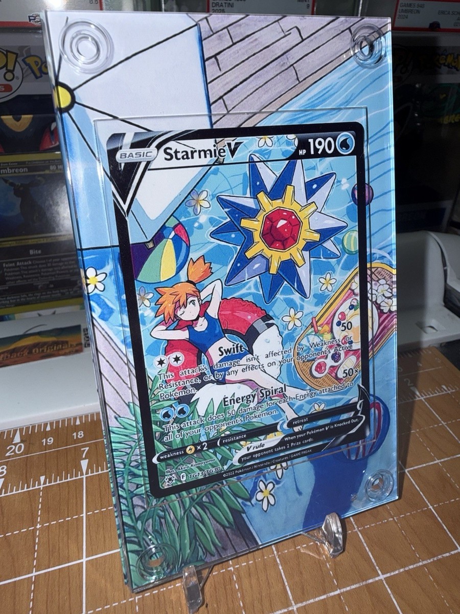 スターミー V & ゲンガー＆アルセウスV＆レントラーV ポケモンカード Starmie V TG13 Astral Radiance Pokemon Extended Artwork Case | eBay