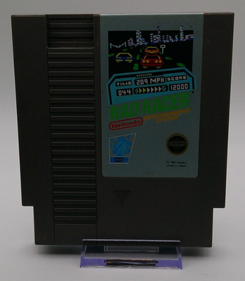 Rad Racer Nintendo Entertainment System NES CARTRIDGE ONLY Tested & Works