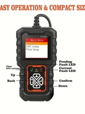 Creader 3001 OBD2 Scanner, Engine Fault Code Reader Mode 6 CAN Diagnostic Scan T
