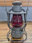Antique Dietz Vesta Kerosene Lantern  -   WW1 Military - Globe Embossed. U.S.