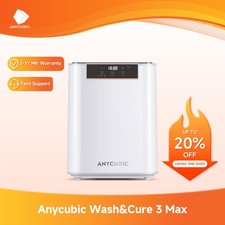 ANYCUBIC Wash & Cure 3 Max Machine Wash Station 15.1L Big Cleaning Size US Ship