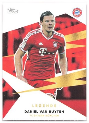 Daniel van Buyten 2021-22 Topps FC Bayern München Team Set LE-DB FC Bayern Munch