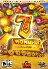 7 Wonders of the Ancient World PC CD match 3 Egyptian gems symbols puzzle game 