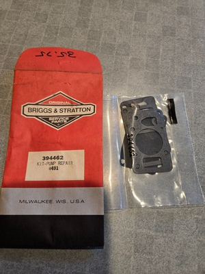 #ad Briggs amp; Stratton Genuine OEM NOS Part Fuel Pump Repair Kit 394462 $24.00