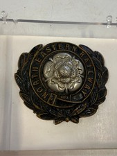 RARE EARLY NORTH EASTERN RAILWAY HAT / CAP BADGE