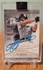 JEFF BAGWELL 2017 TOPPS LUMINARIES HOME RUN KINGS AUTO 9/15 AUTOGRAPH ASTROS