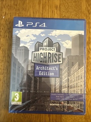 Project Highrise Architect's Edition PlayStation 4 PS4 Brand New Sealed
