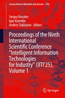Proceedings Of The Ninth International Scientific Conference Intelligent...