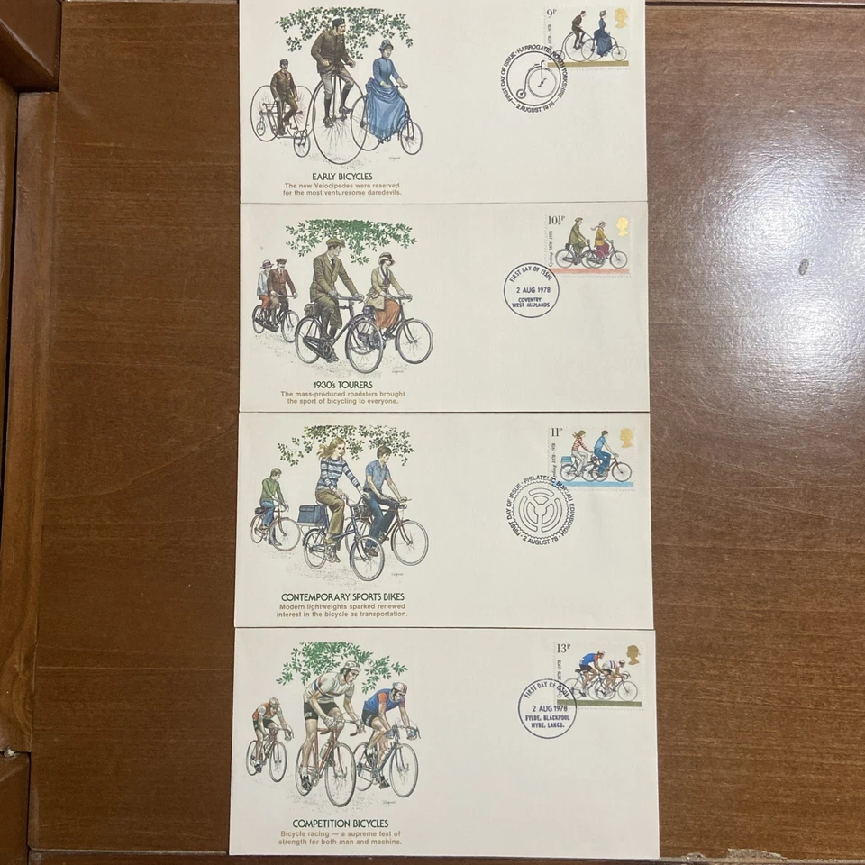 “A Century Of Cycling” First Day Covers Issued By Great Britain - Image 2 of 4