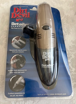 #ad #ad Dirt Devil Detailer Cordless Vacuum Brand New Factory Sealed Big Power New NIB $19.79